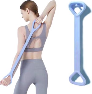 Figure 8 Resistance Band, Elastic Band, Stretch Bands, for Arm,Shoulder, Back,Leg Stretching, Upper Body Workout Equipment, Portable Home Office Elastic Ropes for Yoga, Pilates