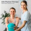 Trideer Pilates Ball 9 Inch Core Ball, Small Exercise Ball with Exercise Guide Barre Ball Mini Yoga Ball for Pilates, Yoga, Core Training, Physical Therapy, Balance, Stability, Stretching