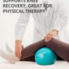 Trideer Pilates Ball 9 Inch with Pump,Core Ball, Mini Pilates Ball for Physical Therapy,Small Exercise Ball Between Knees,Small Workout Ball for Barre,Yoga,Stability,Workout,Office&Home Gym