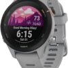 Garmin Forerunner® 255S, Smaller GPS Running Smartwatch, Advanced Insights, Long-Lasting Battery, Powder Gray , 41 MM