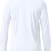 Mens Long Sleeve Workout Shirts Light Weight Quick Dry UV/SPF Athletic T-Shirt Running Hiking with Thumb Holes