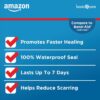 Amazon Basic Care Advanced Fast Healing Hydrocolloid Gel Bandages, 0.83 x 1.65 inches Adhesive Pads (20 Count)