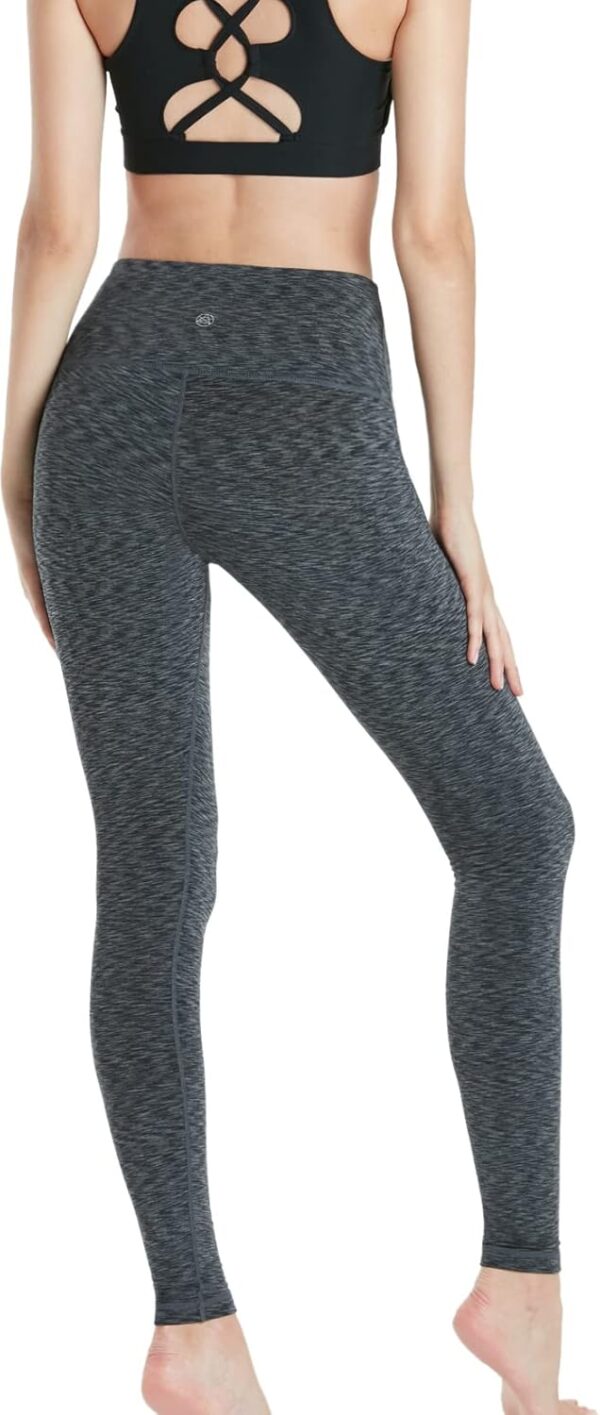 TSLA Women's Thermal Yoga Pants, High Waist Warm Fleece Lined Leggings, Winter Workout Running Tights with Pockets