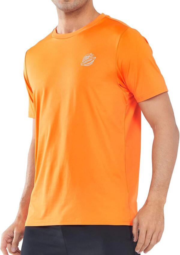 NORTHYARD Men's UPF 50+ Rash Guard T-Shirts Sun Protection UV Quick Dry Short Sleeve Shirts Lightweight Fishing Swim