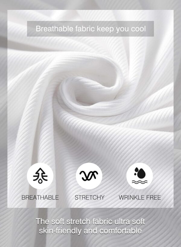 JMIERR Mens Muscle Slim T Shirt V-Neck Longline Henley Shirt Gym Workout Athletic Tee Shirts