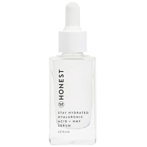 612BjP8vYsL._SL1500_.jpg Honest Beauty Stay Hydrated Hyaluronic Acid + NMF Serum | Moisturizes + Reduces Fine Lines | 3 Types of Hyaluronic Acid, NMF, Kiwi Seed Oil | EWG Verified, Vegan + Cruelty Free | 1 fl oz