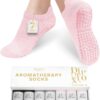 7 Pairs Pilates Socks with Grips for Women- Grip Socks Yoga Socks for Yoga,Pilates, Ballet & Barre,Non Slip,Ideal gifts