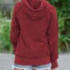 Hongqizo Womens Be Kind Hooded Sweatshirt Long Sleeve Pocket Sweatshirt Hoodies