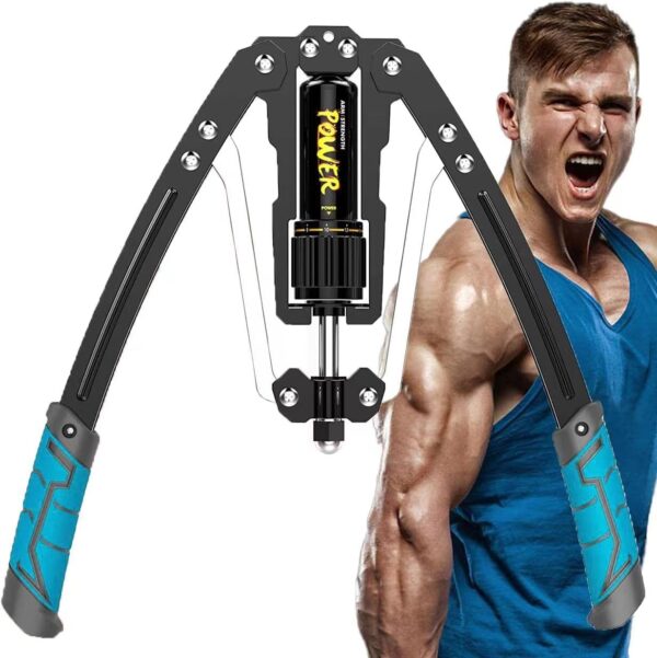 612cLHUUrwL._AC_SL1280_.jpg LEJIEYIN Twister Arm Exerciser - Adjustable 22-440lbs Hydraulic Power/Home Chest Expander/Shoulder Muscle Training Fitness Equipment/Arm Enhanced Exercise Strengthener