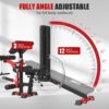 All in One Home Gym System Workout Station, Multi-Function Smithe Machine Power Cage with Cable Crossover System, Tripe-Sided Independent Load Posts, Functional Trainer for Full Body Training
