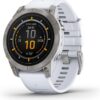 Garmin epix Pro (Gen 2) Sapphire Edition, 47mm, High Performance Smartwatch, Advanced Training Technology, Built-in Flashlight, Whitestone