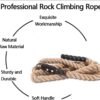 Gym Fitness Training Climbing Ropes - Indoor Outdoor Gym Exercise Workout Rope, 1.5'' in Diameter, 10 13 16 18 20 ft Available