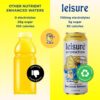 Leisure Drinks - Electrolyte Drink Variety Pack [Electrolyte Refresher - 16oz Cans, 12pk] - Low Sugar Hydration Drink - Get The Best Hydration Drink Packed w/ Magnesium & Ashwagandha For Mood & Stress Support