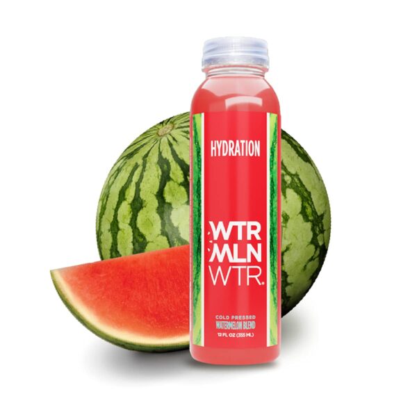 WTRMLN WTR | Cold Pressed Watermelon Water [Original HYDRATION]| Natural Electrolytes + Antioxidants | No Added Sugar | 12 oz bottle (Pack of 1)