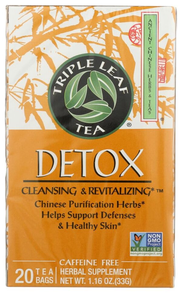Triple Leaf Detox Tea - 20 bags (Pack of 2)
