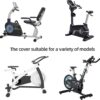Exercise bike covers outdoor and indoor,Spin bike cover outdoor waterproof,Gym bike cover, Fitness bike cover,Storage waterproof,Training Bike cover,Upright Cycling Bike cover,Stationary Bike Cover