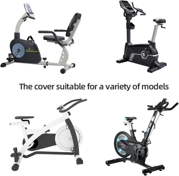 Exercise bike covers outdoor and indoor,Spin bike cover outdoor waterproof,Gym bike cover, Fitness bike cover,Storage waterproof,Training Bike cover,Upright Cycling Bike cover,Stationary Bike Cover