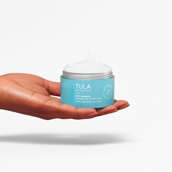 TULA Skin Care 24-7 Moisture Hydrating Day and Night - Ultra Nourishing Moisturizer for Face, Soothes Skin, Maintain Skin Balance & Improve Skin Smoothness