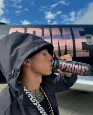 Prime Sports Drink Central cee LIMITED EDITION One Bottle of 16.9FL oz Hydration Beverage with hassentials sticker