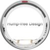 Smart Ring - Health & Sleep Tracker, Continuous SpO2 & Heart Rate Monitor, Stress Management, NFC Wireless Charging, 6-Day Battery, Water-Resistant(IP68), iOS & Android Compatible (Silver, 9)