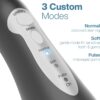 AquaSonic Water Flosser - Cordless Rechargeable Water Flossers for Teeth Cleaning - Waterproof Aqua Flosser, Portable Oral Irrigator for Dental Cleaning with 5 Jet Tips – Braces Home Travel