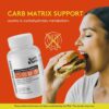 Youth & Tonic 15 Day Cleanse & Carb Matrix Support for Bloating, Gut & Metabolism Health, Break The Plateau, Feel Lighter & Energized, Colon Cleanser & Detox with ACV, Glucomannan, Chromium, 60 Pills