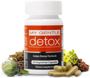 My Gentle Detox Poop Pills - Constipation Relief for Women & Men - All-Natural Colon Detox Cleanse Supplement for Regularity, Bloat & Gas Relief - Start Pooping in 1 Day (30 Ct)