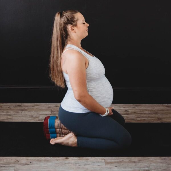 Yoga & Meditation Cushion - Organic Water-Resistant Kapok Filling, Meditation Cushion, Soft Yoga Prop