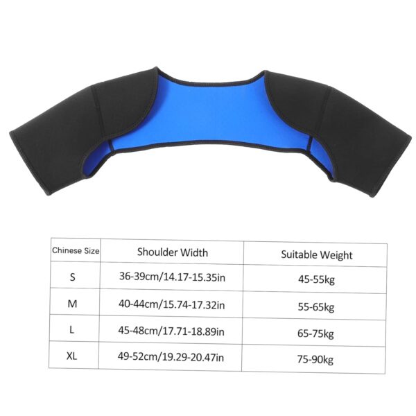 iplusmile Double Shoulder Brace for Men Women - Sports Shoulder Protective Gear for Pains Relief - Shoulder Strap Brace for Sleeping Outdoor Lifting, XL
