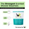Stress Fighter Shower Steamers Aromatherapy with Essential Oils, Made in the USA Shower Bombs, Shower Bomb Aromatherapy, Relaxing Gifts for Women, Spa Day Gift, Birthday Gift