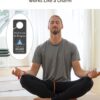 Meditation Sign for Door, 2 Pack (Printed on Both Sides), 9.3″x3.5″ PVC Plastic, Meditation Sign, Meditation Door Hanger, Meditation Decor, Do Not Disturb Sign, Meditation Decor for Room
