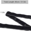 Exercise Strap, Yoga Stretch Assist Strap with 8 Numbered Loops, Band for Yoga Pilates Dance and Gymnastics Workout, Kids Dancing Assistance(Grey)