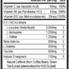 EVL BCAAs Amino Acids Powder - BCAA Energy Pre Workout for Muscle Recovery Lean Growth and Endurance - Rehydrating Post Workout Recovery Drink with Natural Caffeine - Cherry Limeade