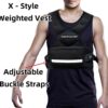 Weighted Vest for Women Men Kids, 6lbs/12lbs/4-10lbs Adjustable Weight Vest with Reflective Stripes, Upgrade Strength Training Vest for Running, Body Workout, Jogging, Cadio, Walking