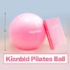 Small Exercise Ball, 9 Inch Mini Pilates Ball, Anti Burst and Slip Resistant Mini Yoga Ball for Stability, Fitness, Physical Therapy, Stretching & Core Strength Workout at Home Gym & Office