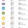 432HZ 7-12 Inch Chakra Symbol Design Frosted Quartz Crystal Singing Bowl with 2 PCS Travel Carry Case Bag for Sound Healing