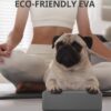 Trideer 9"x6"x3" Yoga Blocks, High Density EVA Foam Blocks 2 Pack, Supportive, Lightweight & Odor Resistant, Yoga Essentials and Accessories for Yogi & Yogini