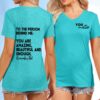 You Matter to The Person Behind Me Tshirt, You are Amazing Beautiful and Enough T-Shirt, Women Casual V Neck Tee Tops