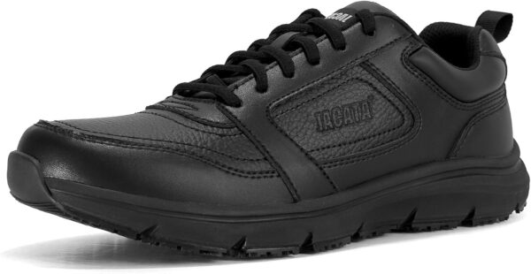 Non Slip Arch Support Work Shoes for Men/Women Food Service Comfortable Chef Walking Shoes Restaurant Kitchen Crews Health Care Sneakers