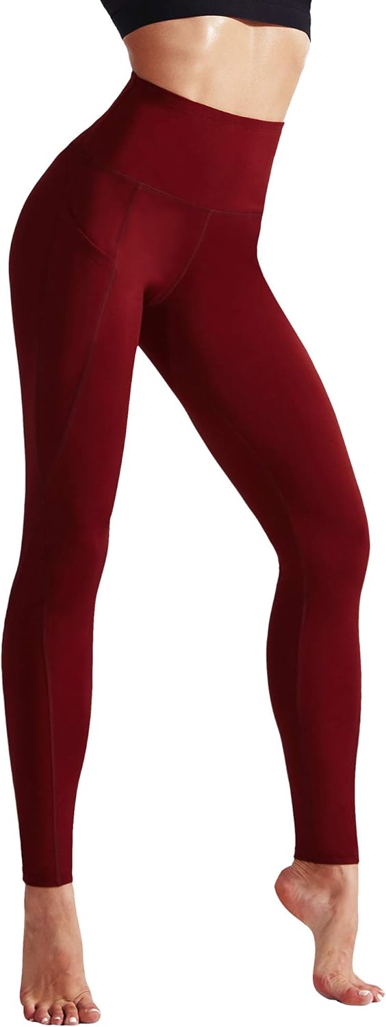 NELEUS High Waist Running Workout Leggings for Yoga with Pockets