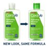617LeB4FL._SL1000_.jpg CeraVe Micellar Water, New & Improved Formula, Hydrating Facial Cleanser & Eye Makeup Remover, Fragrance Free & Non-Irritating, 10 Fl. Oz