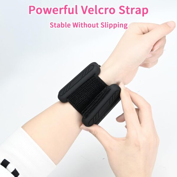 Pilates Wrist ＆ Ankle Weights for Women 1 Pair (1lb/2lb/4lb) Adjustable Wrist Weights to Increase Training Intensity, Yoga Pilates, Dance Ballet, Walking, Running
