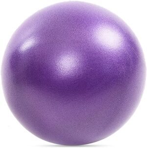 Pilates Ball - 9 Inch Small Exercise & Yoga Ball for Core Workouts