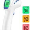 Forehead Thermometer for Adults and Kids, Digital Infrared Thermometer with Fever Alarm, FSA HSA Eligible, Fast Accurate Results, Easy to use