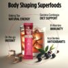 VitaCup Slim Instant Tea Packets for Diet Support, Oolong Tea w/B Vitamins, Garcinia, Inulin & Acai, On-The-go Instant Sticks, 24 Ct