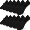 Ordenado Women's No Show Socks 6-9 Pairs Casual Thin Non Slip Flat Boat Line No Show Socks