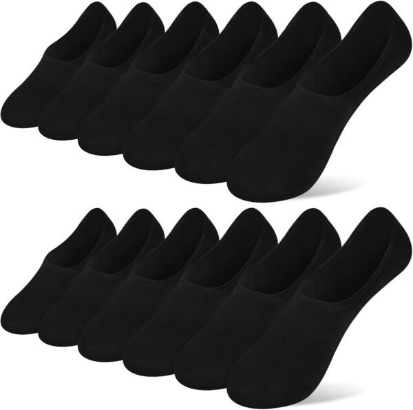 Ordenado Women's No Show Socks 6-9 Pairs Casual Thin Non Slip Flat Boat Line No Show Socks