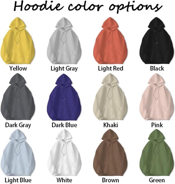 Custom Embroidered Hoodie for Couples Gifts, Personalized Boyfriend Girlfriend Sweatshirts