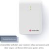Bellman & Symfon Portable Door Notification Pack – Portable Alert for Hard of Hearing & Deaf - Wireless Smart Home Safety Alarm Includes Portable Receiver and Door Transmitter