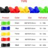 nobranded Natural Latex Tension Band Colors Yoga Resistance Rubber Bands Indoor Outdoor Fitness Equipment Workout Elastic Bands